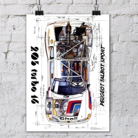  Peugeot 205 Turbo 16 Talbot Sport /   