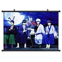    Sougo, Kagura, Toshiro, Gintoki, Shinpachi, Isao