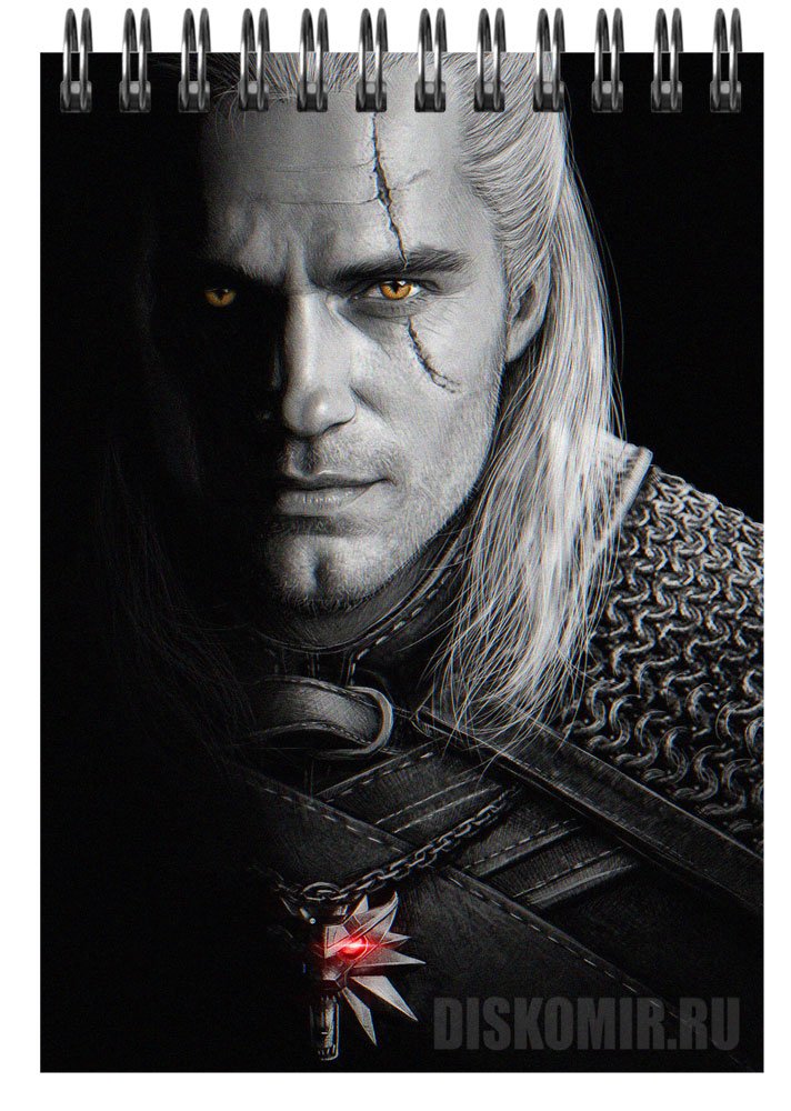 ���������� ������� ������� � ������ A6 The Witcher Netflix Geralt of Rivia �� ����� � ����� ������� / The Witcher