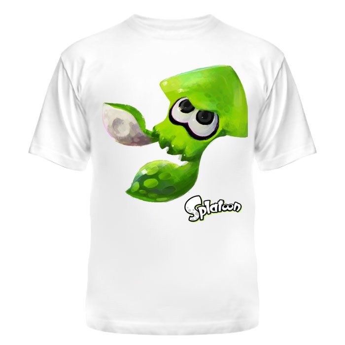 ���������� ������� �������� Splatoon - Green Squid �� ����� � ����� ������� / Splatoon