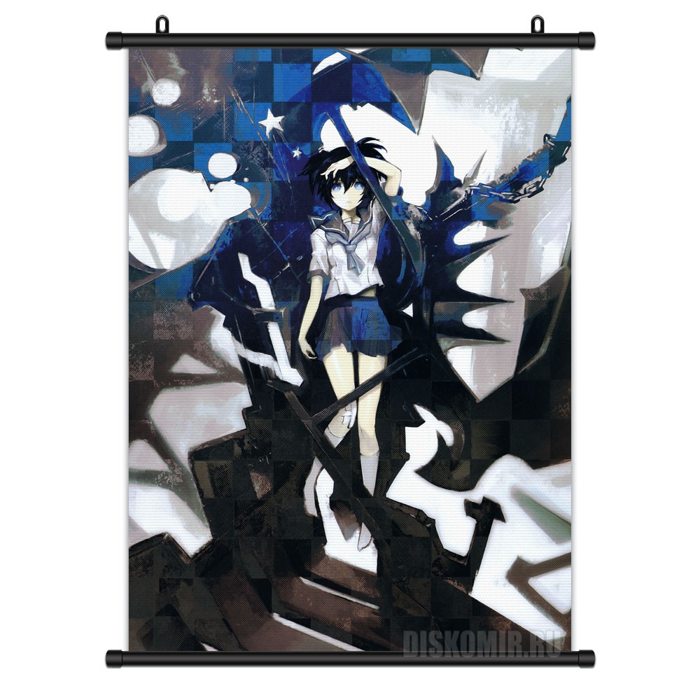 ���������� ������� ������� �������� Black Rock Shooter Mato Kuroi �� ����� � ����� ������� � ������ ����� / Black Rock Shooter