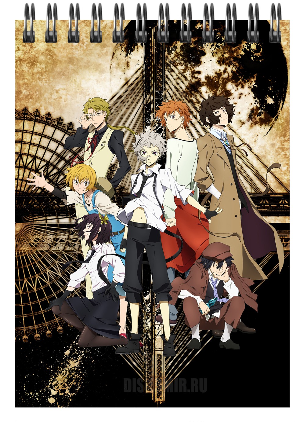���������� ������� ������� � ������ A6 Bungou Stray Dogs - Armed Detective Agency �� ����� � ����� ������� �� �������� ���� / Bungou Stray Dogs / ����� �������� ����