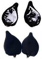 ���� Sweet Kawaii Clip on Cat Ears - Damask (White)