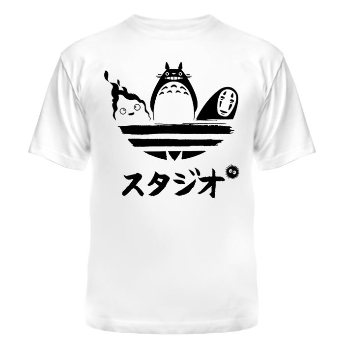 ���������� ������� �������� Crossover Calcifer, Totoro, Kaonashi Adidas Style �� ����� � ����� ��������� ���������� / Spirited Away / Sen to Chihiro no Kamikakushi