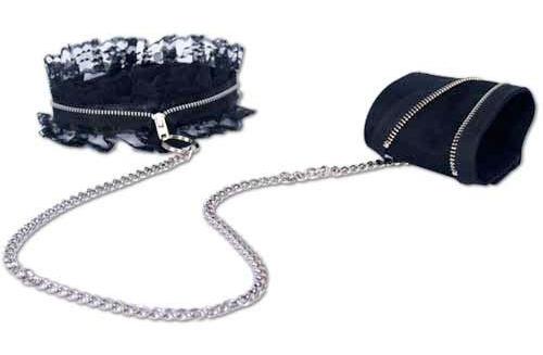 ���������� ������� ������� Collar + Bracelet Set : Chaine de la Nostalgie (black) �� ����� � ����� 