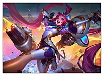   League of Legends / Jinx Battle Cat Prestige