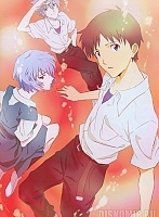   Evangelion Kaworu, Rei, Shinji Ikari