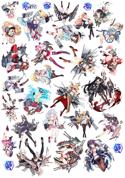 ���������� ������� ������� ��������� Azur Lane No.12 �� ����� � ����� �������� ���� / Azur Lane / Bilan Hangxian