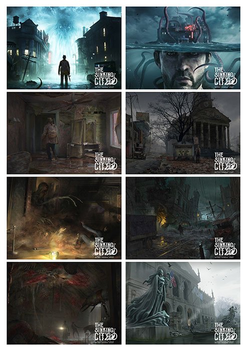 ���������� ������� ������� ��������� "Sinking City" No.1 �� ����� � ����� ������� ����� / Sinking City