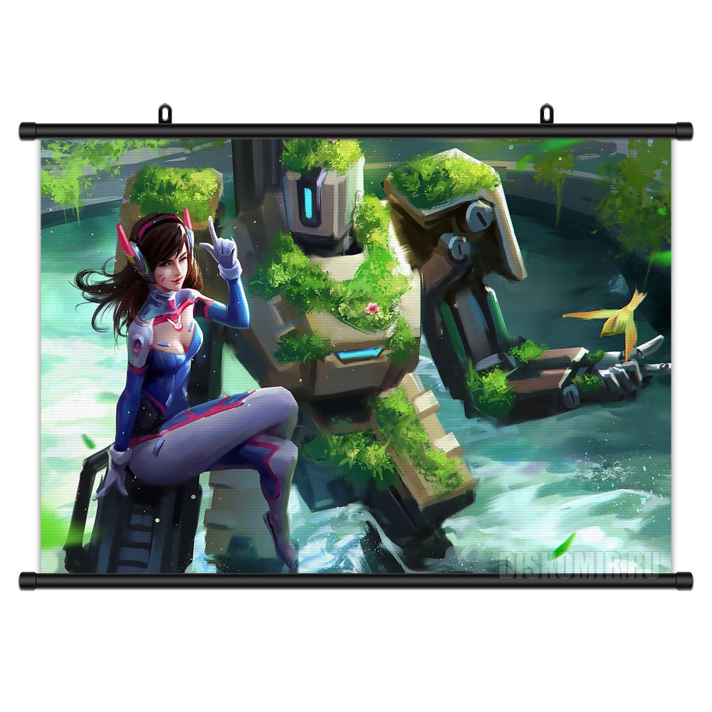 ���������� ������� ������� �������� Overwatch - Dva � Bastion �� ����� � ����� Overwatch / �������� / �����