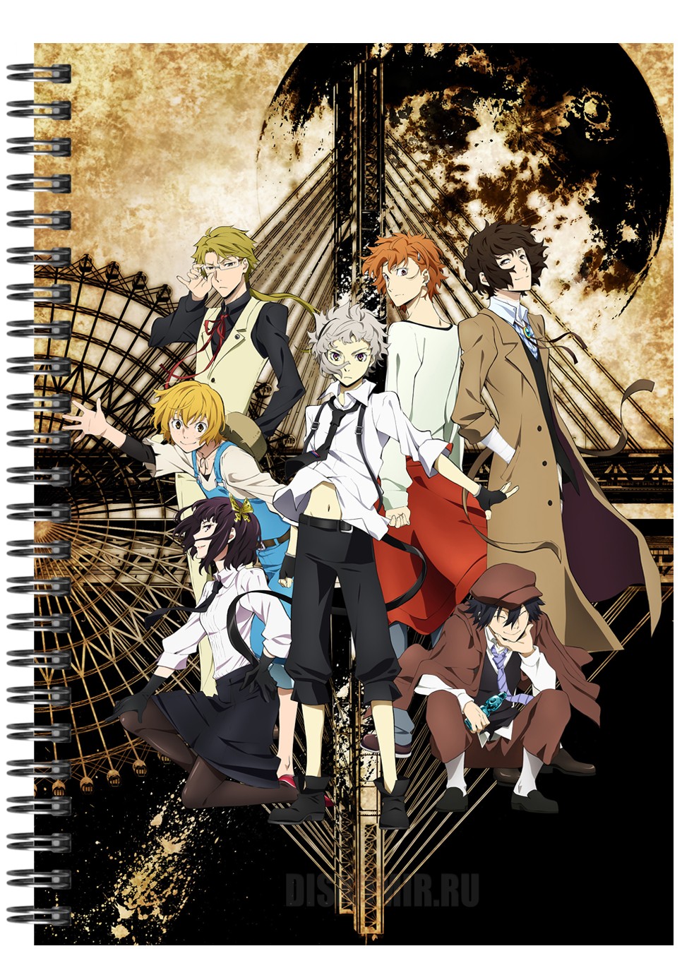 ���������� ������� ������� � ������ A5 Bungou Stray Dogs - Armed Detective Agency �� ����� � ����� ������� �� �������� ���� / Bungou Stray Dogs / ����� �������� ����