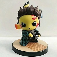  Demon Slayer Kamado Tanjirou Pikachu