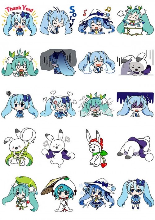 ������� ��������� Hatsune Miku Snow No.8