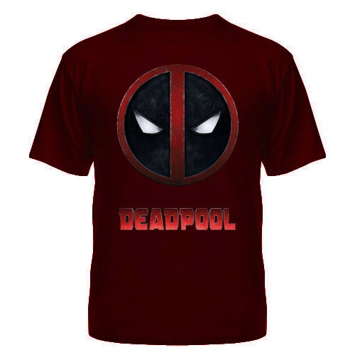 ���������� ������� �������� Deadpool logo �� ����� � ����� ������ / Deadpool