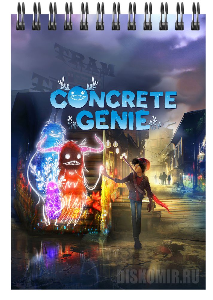 ���������� ������� ������� � ������ A6 Concrete Genie Ash �� ����� � ����� Concrete Genie / ��������� ���� / ���������� �����
