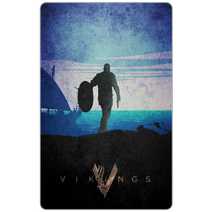 ���������� ������� ������ ������������� Minimalist Tv Show: Vikings - Ragnar Lothbrok �� ����� � ����� ������� / Vikings