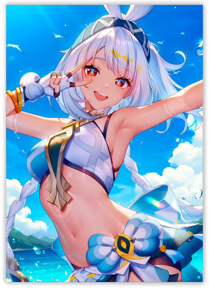 ������ �������� Genshin Impact - Mualani / �������