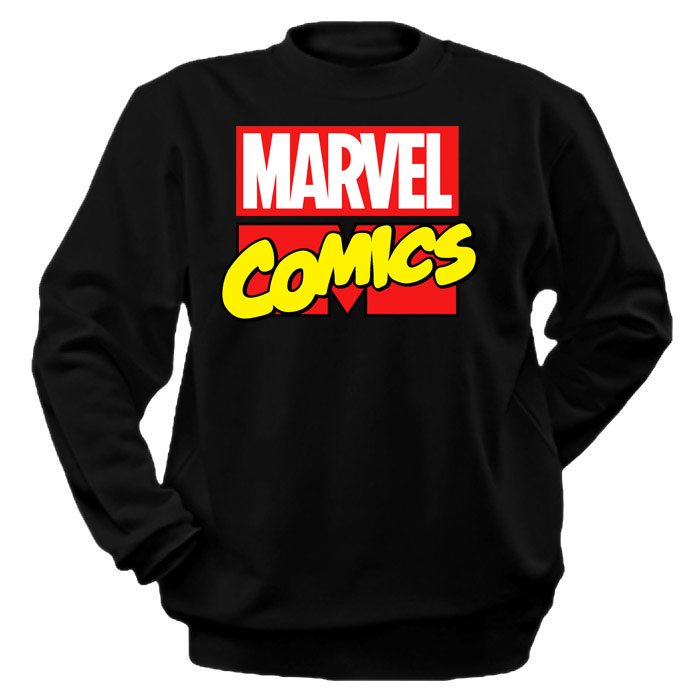 ���������� ������� ��������� "Marvel" Comic Logo �� ����� � ����� �������