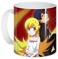  Bakemonogatari - Koyomi Araragi and Oshino Shinobu