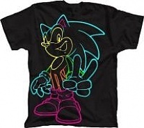 �������� T-Shirt - Sonic the Hedgehog - Sonic Retro Neon (MEDIUM)