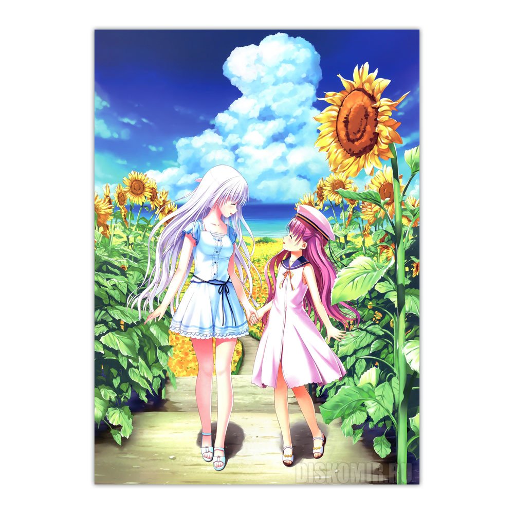 ���������� ������� ������ �������� "Summer Pockets" Shiroha Naruse � Umi Katou �� ����� � ����� ������ ������� / Summer Pockets