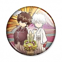   Chibi Toushirou Hijikata and Gintoki Sakata