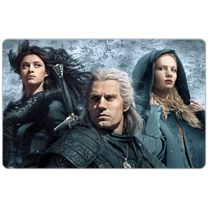 ���������� ������� ������ ������������� "The Witcher" Geralt, Ciri � Yennefer �� ����� � ����� ������� / The Witcher