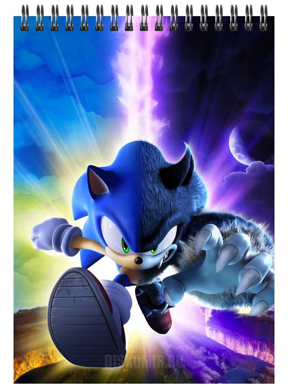 ���������� ������� �������� ��� ��������� A5 Sonic Unleashed �� ����� � ����� ����� / Sonic the Hedgehog / �� �����