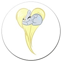    My Little Pony - Derpy Hooves Heart