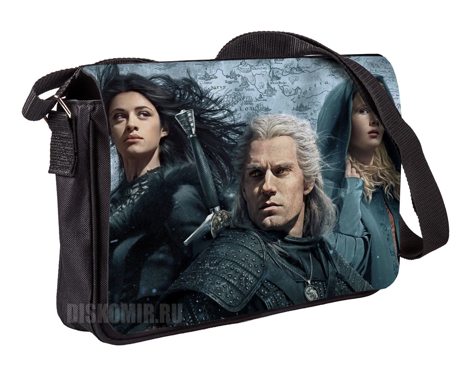 ���������� ������� �����-����������� �������� "The Witcher" Geralt, Ciri � Yennefer �� ����� � ����� ������� / The Witcher