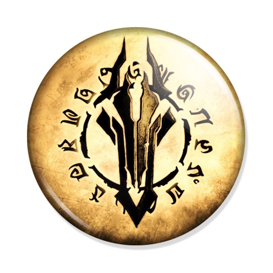 ���������� ������� ������ Darksiders logo �� ����� � ����� ������ ������� / Darksiders