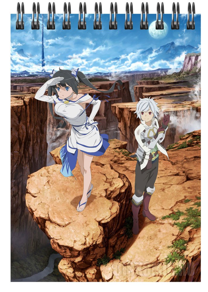 ���������� ������� �������� ��� ��������� A6 Danmachi - Hestia � Bell Cranel �� ����� � ����� � ���������� � ����� ��� ��������� ����� / Danmachi / Is It Wrong to Try to Pick Up Girls in a Dungeon? / Dungeon ni Deai wo Motomeru no wa Machigatteiru Darou ka / �����, � ������� ���� � ����������?