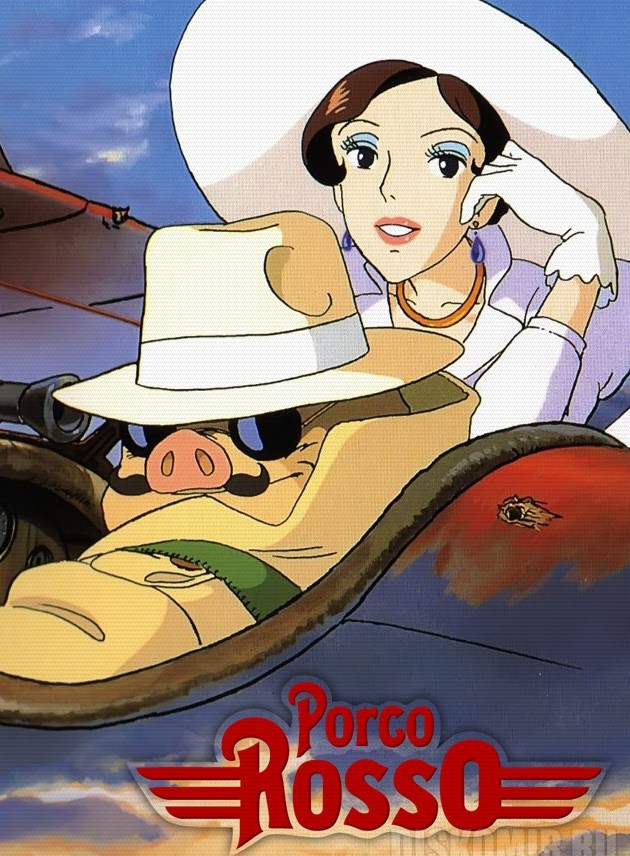 ���������� ������� ������ �������� Porco Rosso Madame Gina and Porco �� ����� � ����� ����� ����� / Porco Rosso / Kurenai no Buta