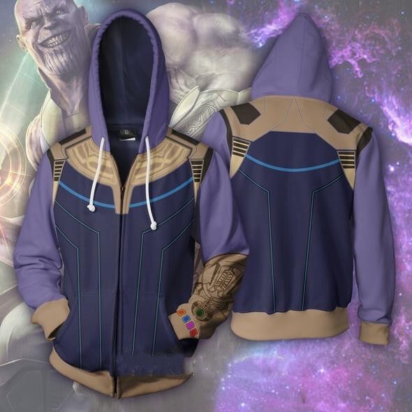 ���������� ������� ��������� 3D � ������ ���������� The Avengers Thanos �� ����� � ����� �������� / Avengers