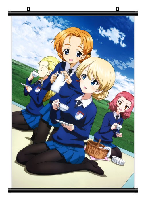 ���������� ������� ������� �������� ������� � ����� �� ����� � ����� ������� � ����� / Girls und Panzer / Girls & Panzer / Garupan