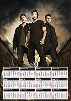   3  2025  Supernatural Dean, Sam, Castiel