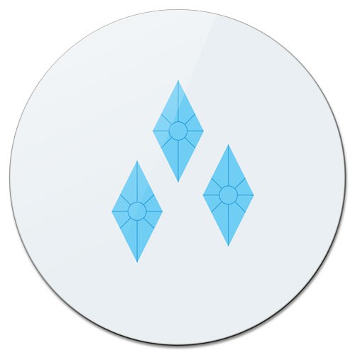 ���������� ������� ������ ��������� ������� My Little Pony - Rarity Logo �� ����� � ����� ��� ��������� ����: ������-��� ���� / My Little Pony: Friendship Is Magic