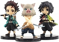  "Demon Slayer: Kimetsu no Yaiba" Tanjirou, Inosuke  Giyuu Tomioka