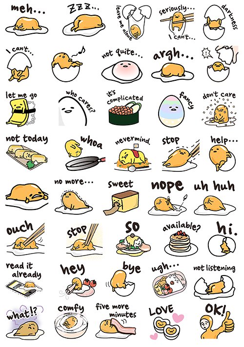 ������� ��������� Gudetama