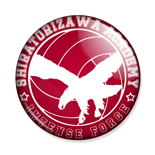 ���������� ������� ������ Haikyuu!! - Shiratorizawa Academy logo �� ����� � ����� ��������!! / Haikyu!! / Haikyuu!!