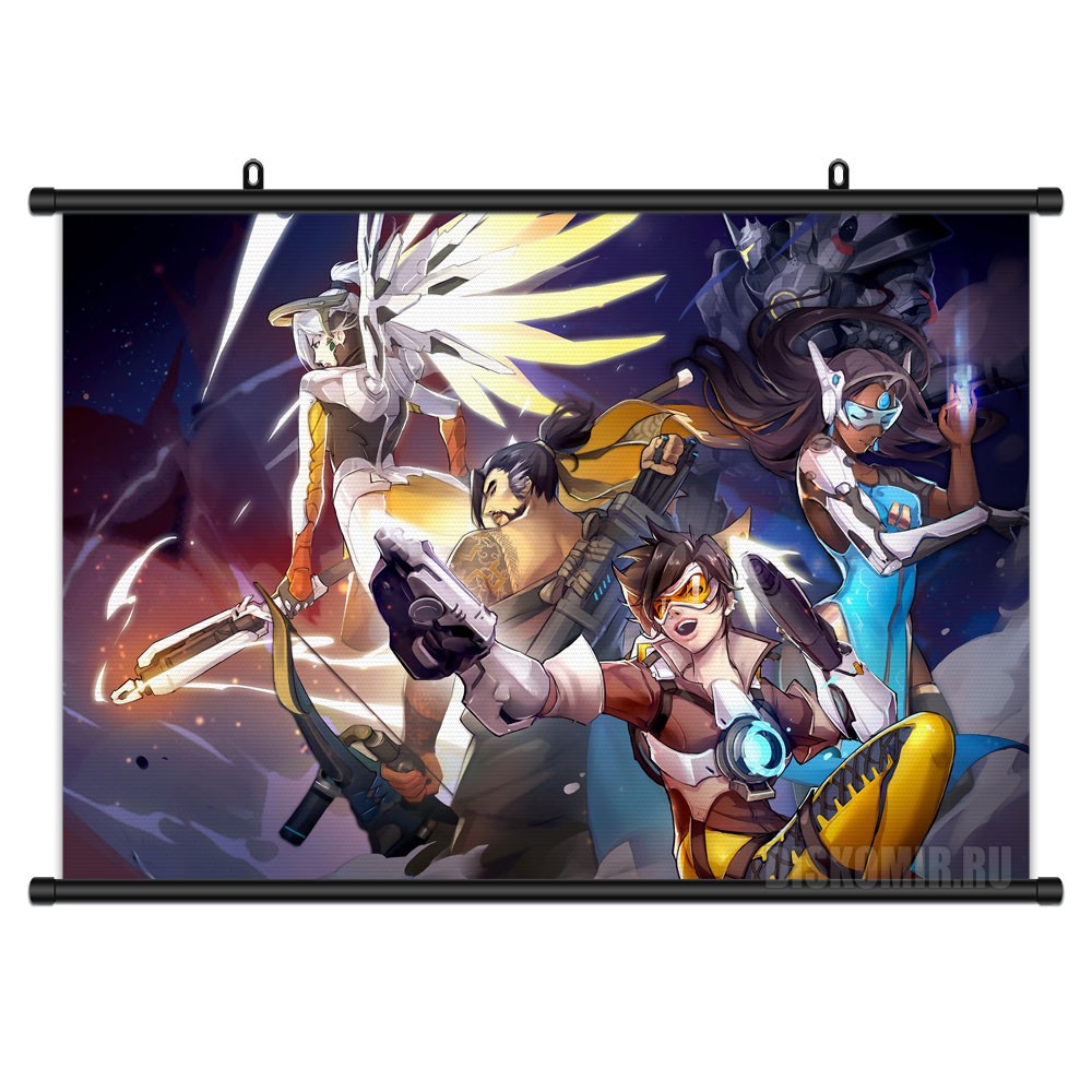 ���������� ������� ������� �������� Overwatch Hero Artwork �� ����� � ����� Overwatch / �������� / �����