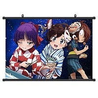   Gegege no Kitarou - Kitarou, Mana Inuyama, Neko Musume, Medama-oyaji