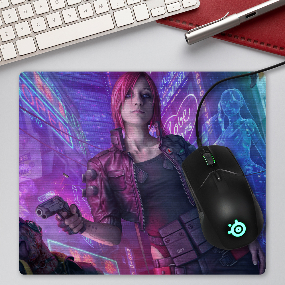 ���������� ������� ������ ��� ����� ������������� Cyberpunk 2077 - Girl Character Art �� ����� � ����� Cyberpunk 2077 / ��������� 2077