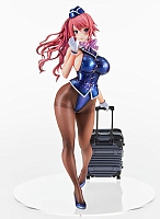  Tight na Oshigoto Work 3: Cabin Attendant Aya Saionji Complete Figure