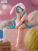  SAV Noodle Stopper Figure Hatsune Miku Rabbit Ear Hood Pajama