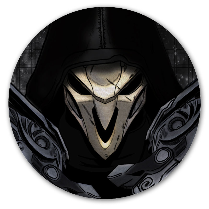 ���������� ������� ������ ��� ����� ������� Overwatch - Reaper Gabriel Reyes �� ����� � ����� Overwatch / �������� / �����