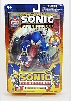 Sonic: 2 Pack Comic Book 3'' Action Figure (Sonic/Metal Sonic)