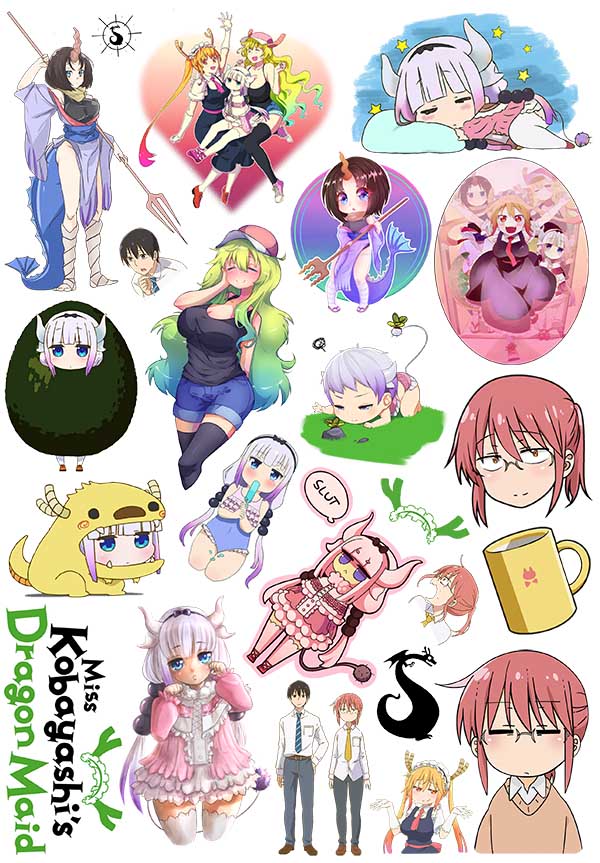 ������� ��������� Kobayashi-san Chi no Maid Dragon