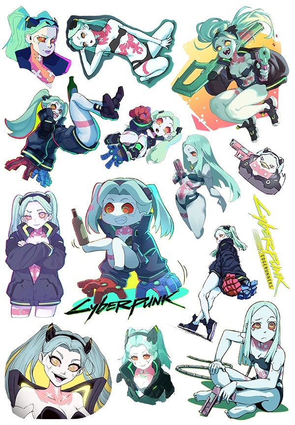 ������� ��������� Cyberpunk: Edgerunners / Rebecca