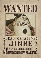   One Piece - Jinbe Wanted Poster